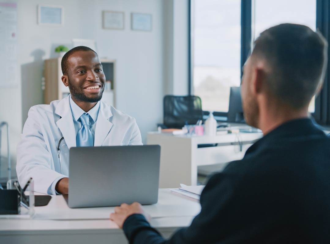 Doctor with Patient